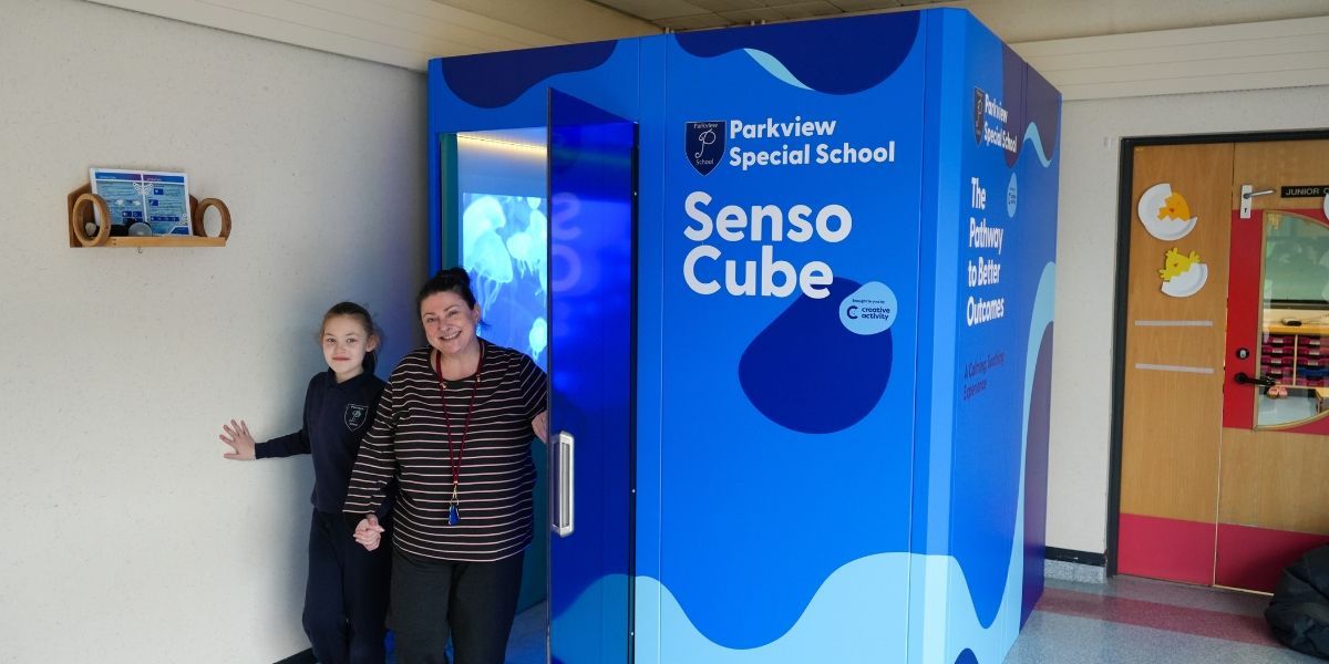 Senso Cube at Parkview Special School