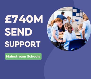 UK Government Announces £740 Million Funding Boost for SEND Support in Mainstream Schools