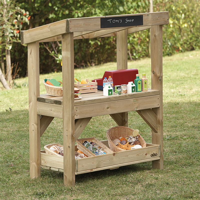 Wooden Role Play Shop Creative Activity