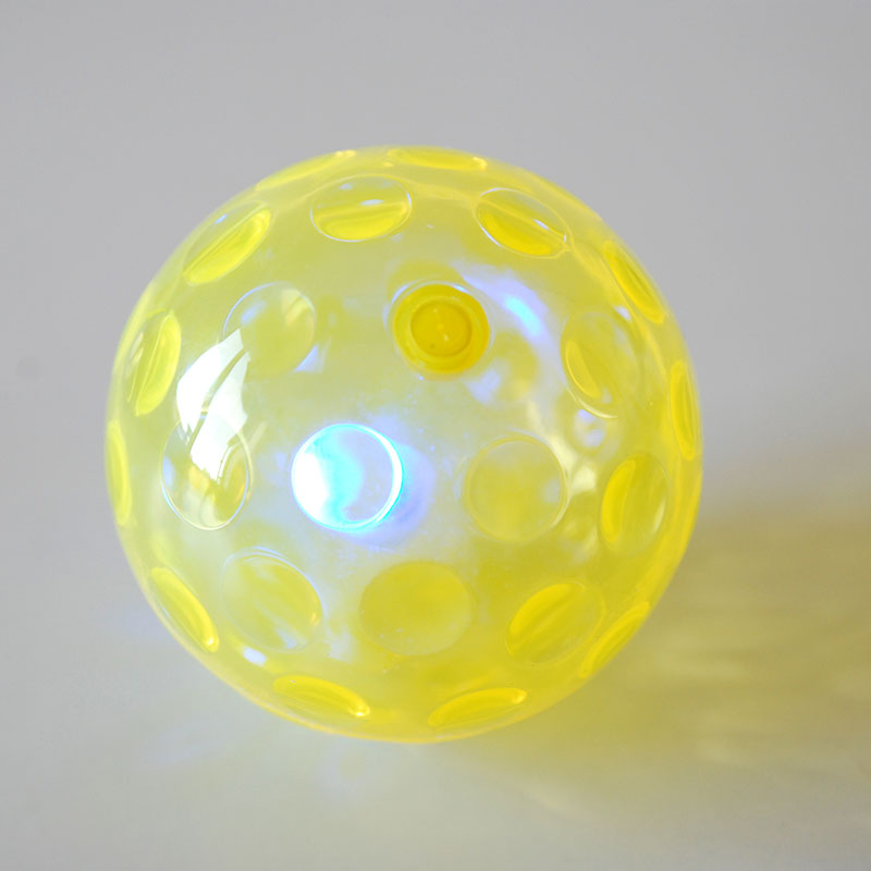 Sensory flashing ball outlet