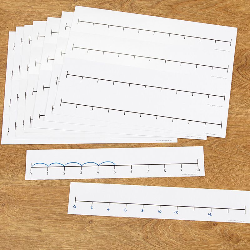 Double Sided Desk Top Number Line | Educational Resources | Creative ...