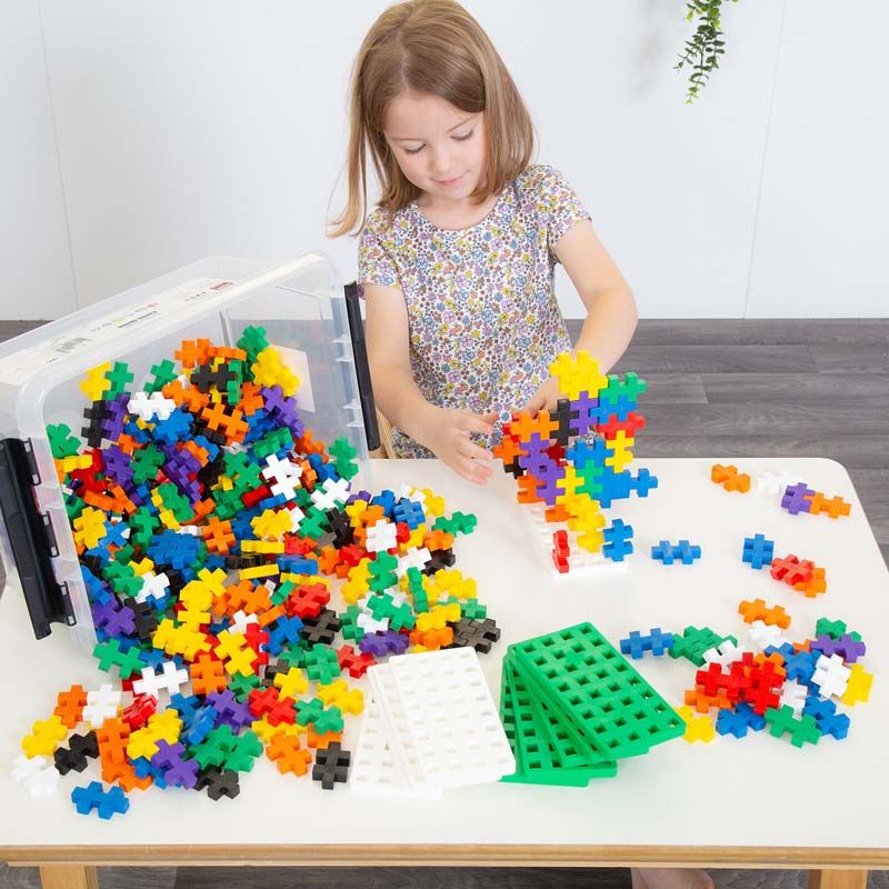 Interlocking Block Construction Set 200pk | Educational Resources ...