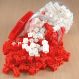 Red/White Plastic Snap Cubes Pack 500pcs | Creative Activity