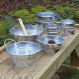 Metal Cans and Tubs 6pcs | Creative Activity