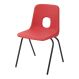 Hille Series E Shell Chair Seat height 260mm Red | Creative Activity