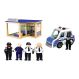 City Police Station Wooden Play Set and Accessories | Creative Activity