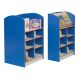 Single Sided Static Bookcases H1505mm Beech | Creative Activity