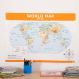 Map of the World Political and Physical A1 KS2 | Creative Activity