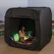 Pop-Up Sensory Space Black | Creative Activity