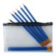 Clear PVC Pencil Case 12pk H140 x W200mm | Creative Activity