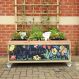 Instant Garden Planter Rear Trellis 4 Box 80cm | Creative Activity