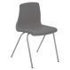 Metalliform NP Chair Seat Ht 260mm Grey Speck'd Grey Frame | Creative Activity