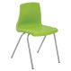 Metalliform NP Chair Seat Ht 310mm Soft Green Black Frame | Creative Activity