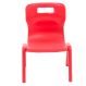 Titan One Piece Chairs Red Seat height 260mm | Creative Activity