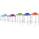 Student Lipped Stool H395mm  | Creative Activity