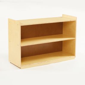 Deep Shelf Wooden Bookcase