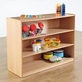 Classic Beech Shelving Unit