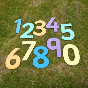 Outdoor Giant Foam Numbers 0-9