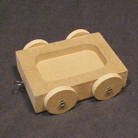 Forces Slopes Wooden Car