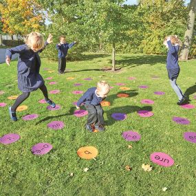 Outdoor Phonics Mats | Creative Activity
