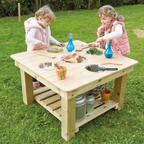 Outdoor Messy Activity Wooden Table | Creative Activity