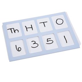 Dry Wipe Place Value Slider | Creative Activity