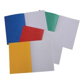A4+-Classic-Ex.-Bk-40pg-50pk-8mm-Ruled-with-Margin-Yellow | Creative Activity