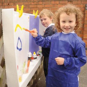 A2 Double Economical Fence Easel 2pk