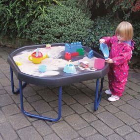 Plastic Active World Tuff Tray Black 3pk | Creative Activity