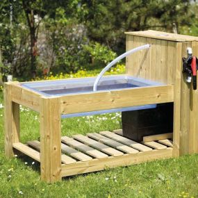 Outdoor Water Pump Station