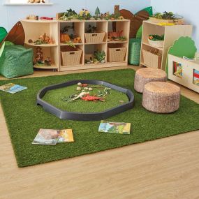 Artificial Grass Mats Circle Mat Diameter 2m | Creative Activity
