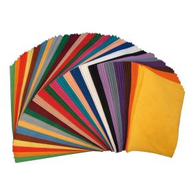 Felt Squares Assorted 100pk | Creative Activity