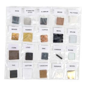 Magnetic and Non Magnetic Materials Samples 20pk