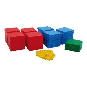 Multi-Coloured Base 10 Group Set