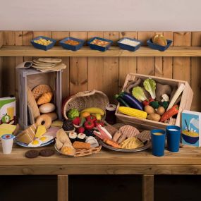 Bulk Role Play Food Set 93pk