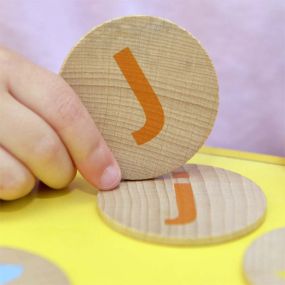 Alphabet Wooden Matching Pairs