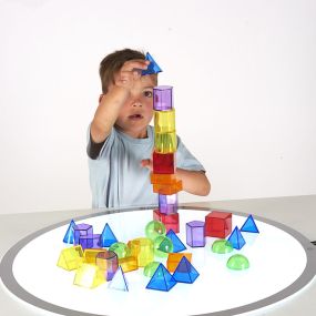 Translucent Geometric Shapes 