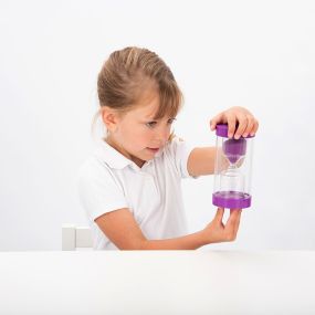 Colourbright Sand Timer 15 Min Purple | Creative Activity