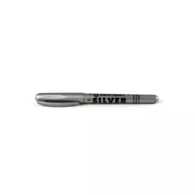 Centropen Silver Metallic permanent marker 1.5-3mm Box of 10