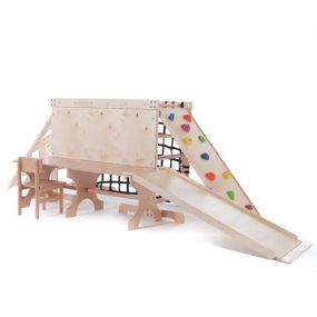 Extended Wooden Theraputic Sensory Climb System Set