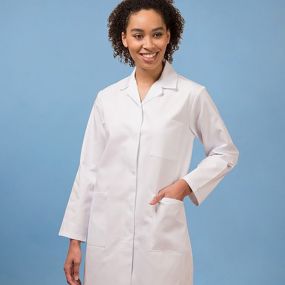 Laboratory Coats, Polyester Cotton, Female, Chest 100cm, 110cm long (Each)