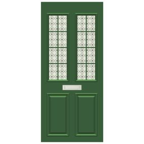 Door Covers Window Panel - Green | Creative Activity