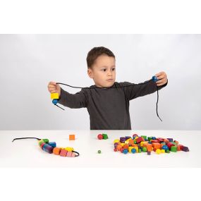 Wooden Attribute Beads  | Creative Activity