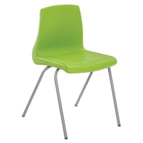 Metalliform NP Chair Seat Ht 310mm Soft Green Black Frame