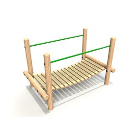 Drop Rope Clatter Bridge Trim Trail | Creative Activity