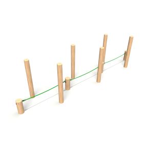 Tightrope Crossing Trim Trail  | Creative Activity