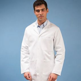 Laboratory Coats, Polyester Cotton, Male, Chest 112cm, 100cm long (Each)