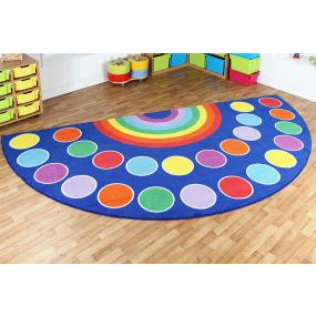 Rainbow Semi-circle Carpet | Creative Activity