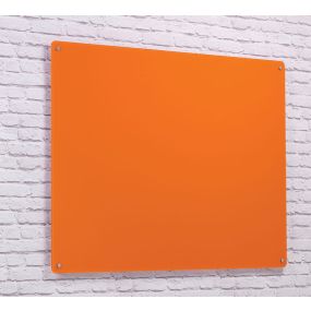 Coloured Magnetic Glass Writing Board W1200 x H1200mm | Creative Activity