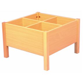 Wooden Frame Kinder Box - D620 x W620 x H360mm | Creative Activity